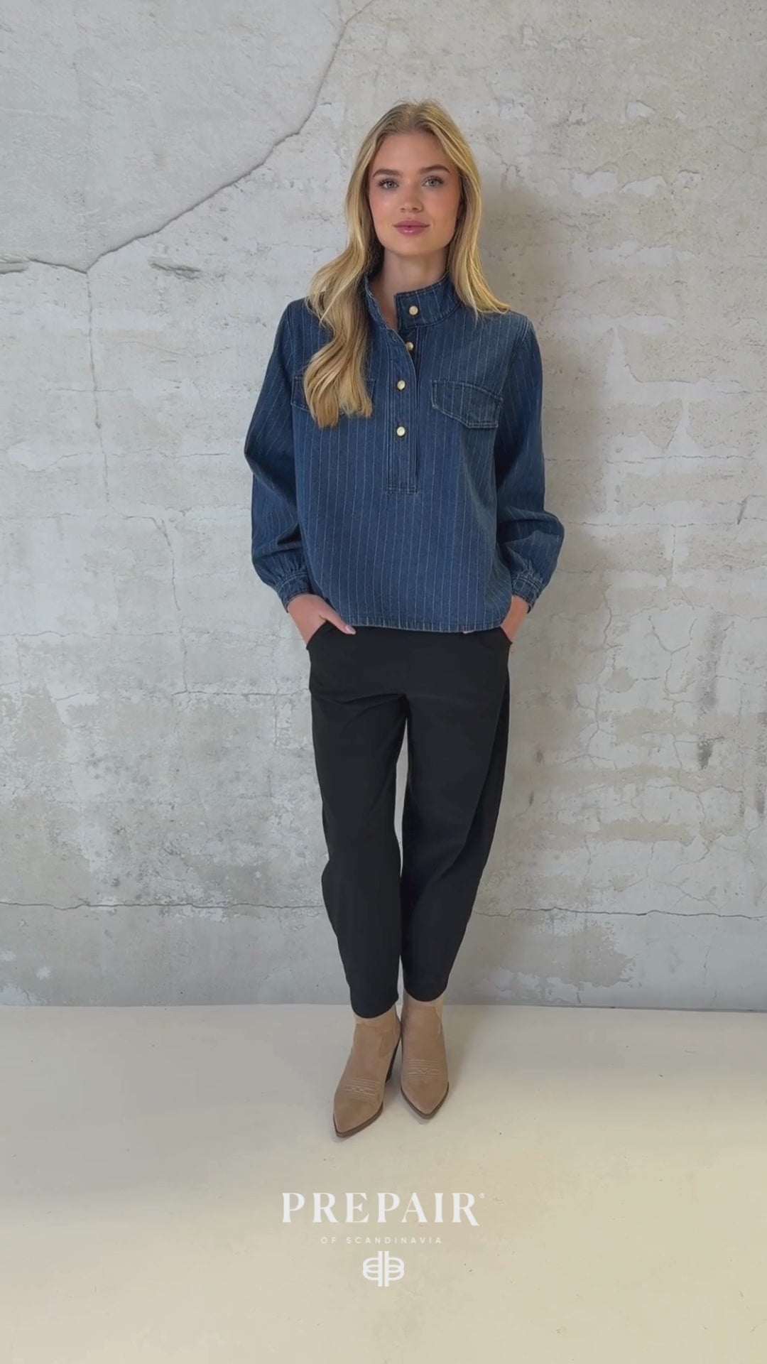 Prepair Bianca Blouse Blouse Blue