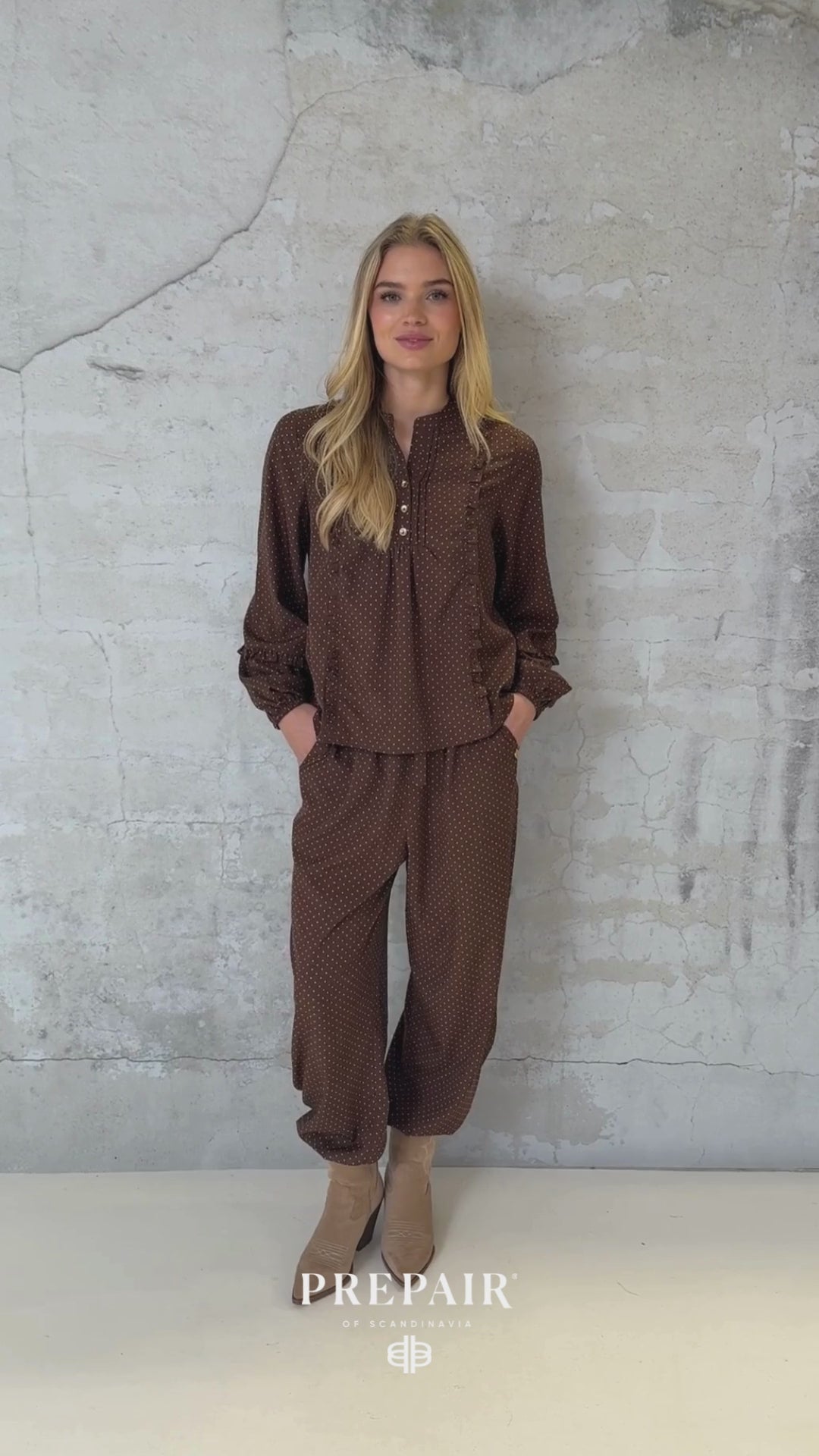 Prepair Camilla Blouse Blouse Brown