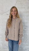 Prepair Soffi Blouse Blouse Dark Sand